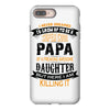 Super Cool Papa Of A Freaking Awesome Daughter iPhone 8 Plus
