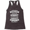 Super Cool Granny Of A Freaking Awesome Granddaughter Racerback Tank