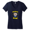 bernie san Women's V-Neck T-Shirt