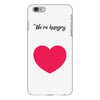 We're Hungry with Heart iPhone 6 Plus/6s Plus Case