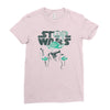 stop wars Ladies Fitted T-Shirt