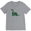 fontasaurus V-Neck Tee