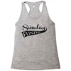 sunday funday Racerback Tank