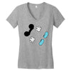 Creating a Little Disney Magic Character Women's V-Neck T-Shirt