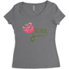 floral Women's Triblend Scoop T-shirt