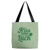 kiss me for luck Tote Bags
