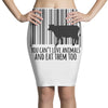 you can't love animals and eat them too! Pencil Skirts