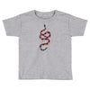 snake red black Toddler T-shirt