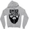lumber jacked Zipper Hoodie