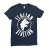 italian stallion 2 Ladies Fitted T-Shirt