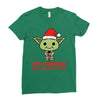 may christmas be with you Ladies Fitted T-Shirt