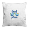 Beach Please Throw Pillow