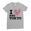 i love neo tokyo Ladies Fitted T-Shirt