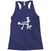 unisex funny graphic Racerback Tank