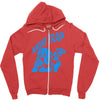 new retro night trap Zipper Hoodie