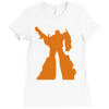 transformers optimus prime Ladies Fitted T-Shirt