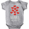 nanny was here Baby Onesie
