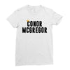 conor mcgregor crown Ladies Fitted T-Shirt