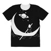 On The Moon All Over Women's T-shirt