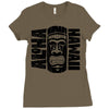 aloha hawaii Ladies Fitted T-Shirt