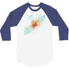 higgs event oil paint 3/4 Sleeve Shirt