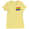 Rainbow Flag Ladies Fitted T-Shirt