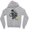 alien Zipper Hoodie