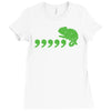 comma chameleon Ladies Fitted T-Shirt