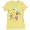 the burning joke Ladies Fitted T-Shirt