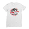 living in santa carla Ladies Fitted T-Shirt