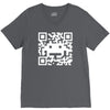 space alien qr code V-Neck Tee