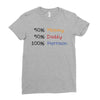 mommy daddy harrison baby name Ladies Fitted T-Shirt