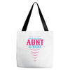 Have No Fear Aunt Is Here Tote Bags