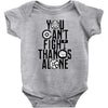 Fight Alone Avengers Baby Bodysuit