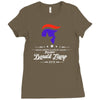 new trump for president 2016 make america great again Ladies Fitted T-Shirt