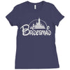 bridesmaid disney castle Ladies Fitted T-Shirt