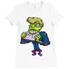 monster cartoon character 14 Ladies Fitted T-Shirt