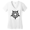 black black castle Women's V-Neck T-Shirt