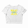 Best Friend Boyfriend In The Galaxy Crop Top