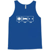 v1 eat sleep code Tank Top