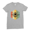 Vintage Bee Ladies Fitted T-Shirt