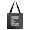 rules for dating my daughter Tote Bags