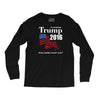 trump 2016 election make america great again Long Sleeve Shirts
