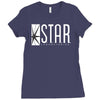 star lab ladies women cool Ladies Fitted T-Shirt