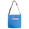 i am not insane Adjustable Strap Totes