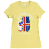 iceland national team youth 2018 fifa world cup Ladies Fitted T-Shirt
