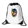 we all need a hero Drawstring Bags