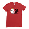 purr evil 2 Ladies Fitted T-Shirt