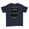 Super Cool Aunt Of A Freaking Awesome Nephew Youth Tee
