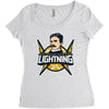 colorado springs - lightning Women's Triblend Scoop T-shirt